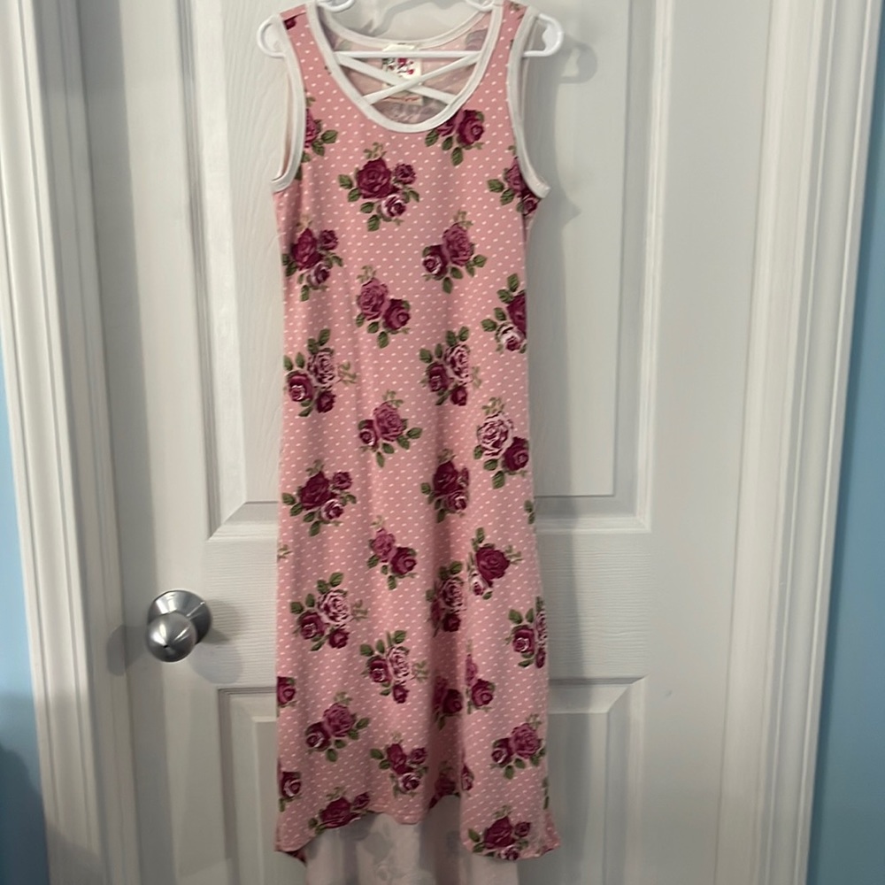 💜NWOT Jenna & Jessie Floral Dress, Size 7